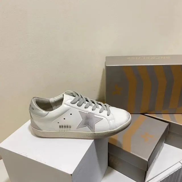 Golden Goose Superstar Silver Star