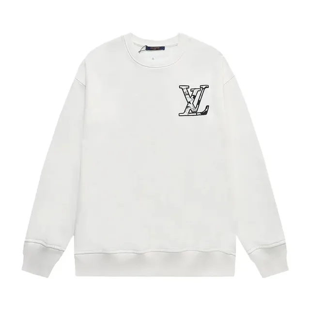 Louis Vuitton Crewneck Sweatshirt LV Logo Patch