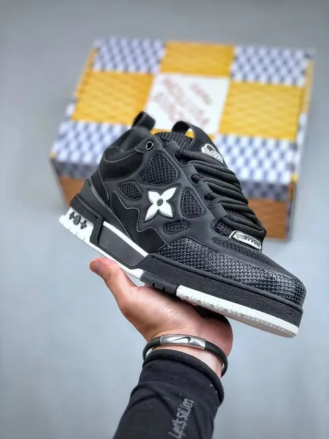 Louis Vuitton LV Trainer Monogram Mesh