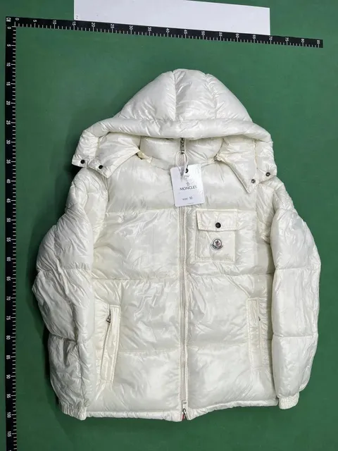 Moncler Down Jacket Shiny Nylon