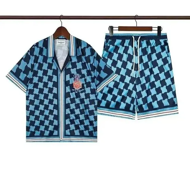 Casablanca Tennis Club Set Houndstooth Print
