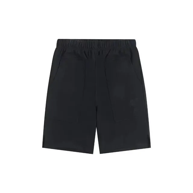 Elastic Waist Shorts Plain