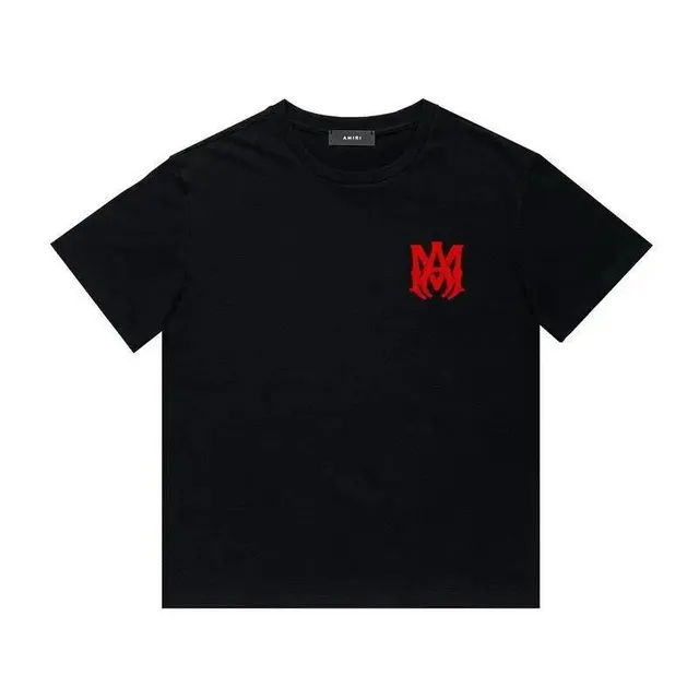 Amiri Logo Tee Red Logo