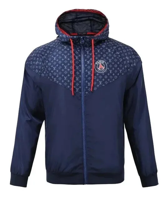 Louis Vuitton × Paris Saint-Germain Windbreaker Jacket PSG Monogram