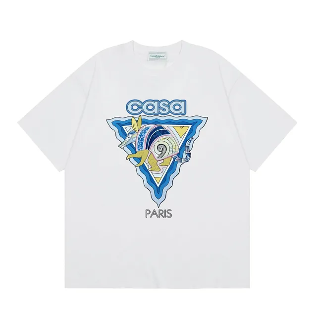 Casablanca Graphic Tee Casa Paris Print