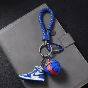 Air Jordan 1 Keychain Low Chicago