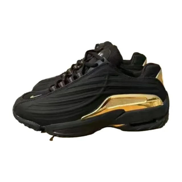 Mike duck shoes black gold