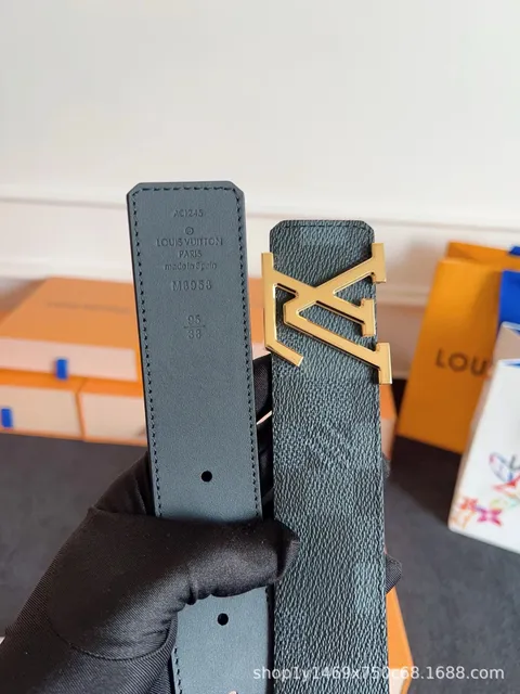 Louis Vuitton LV Initiales Belt Monogram Empreinte