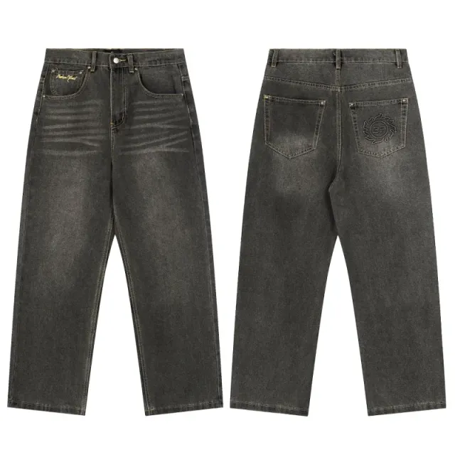Denim Tears Straight Fit Jeans Washed Black