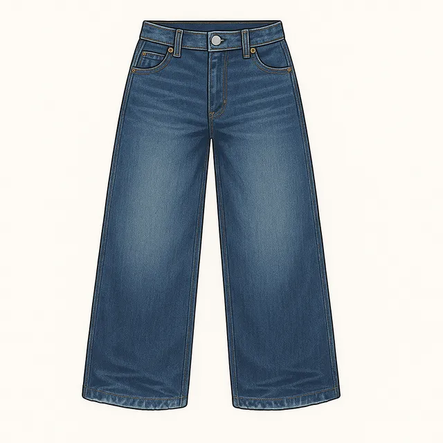 Levi's Wide-Leg Jeans Medium Wash