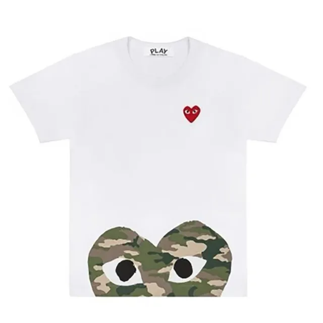 Comme des Garçons Heart T-Shirt Camo Heart