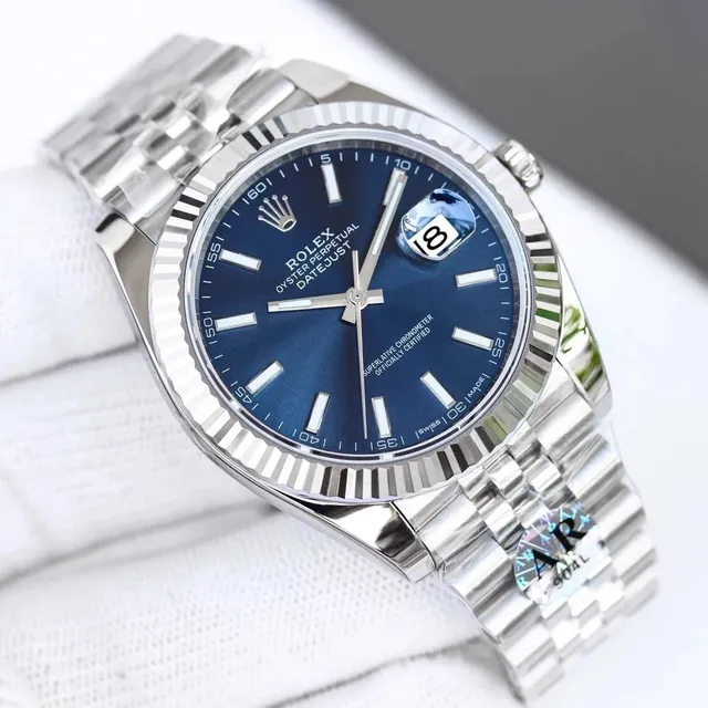 Rolex Oyster Perpetual Datejust Blue Dial