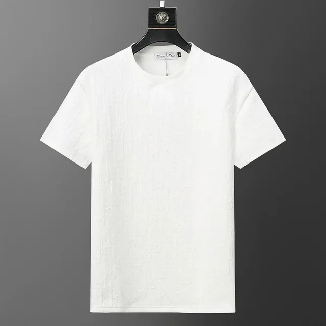 Dior T-Shirt Oblique Logo Jacquard