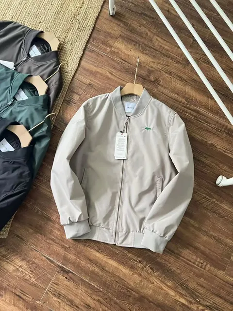 Lacoste Bomber Jacket Classic Croc Logo