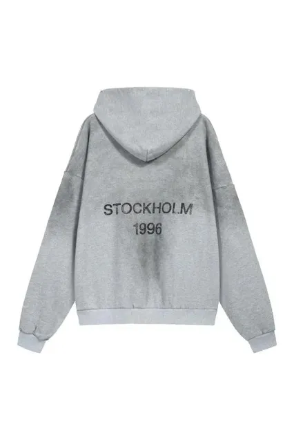 Hoodie Stockholm 1996 Print