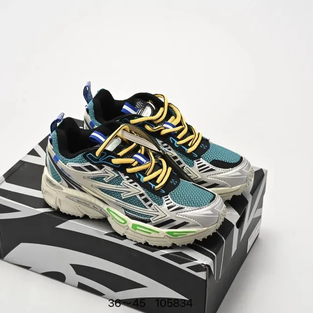 Asics Gel-NYC Teal Yellow