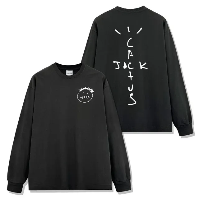 Travis Scott Long Sleeve Tee Cactus Jack Face