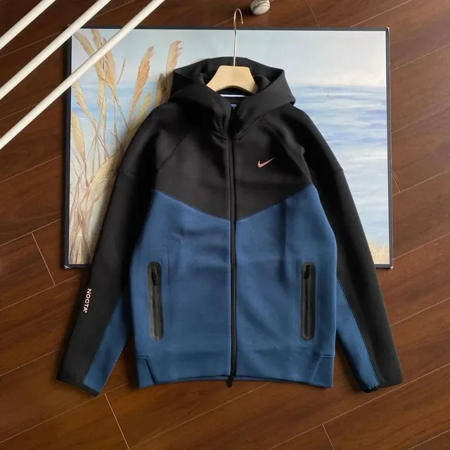 Nike × NOCTA Tech Fleece Hoodie Black/Blue