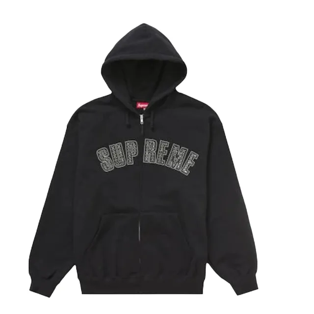 Supreme Zip-Up Hoodie Box Logo