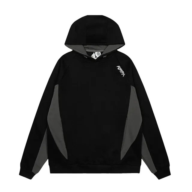 Mertra Hooded Sweatshirt Contrast Panel