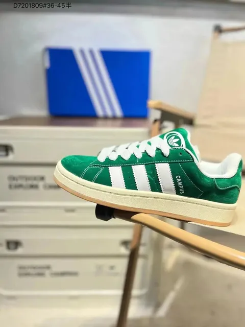 Adidas Campus Green Suede