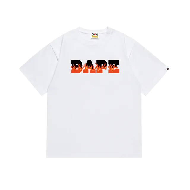 Graphic Tee Flame BAPE Logo