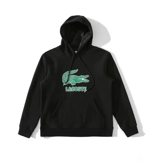 Lacoste Hoodie Embroidered Crocodile Logo