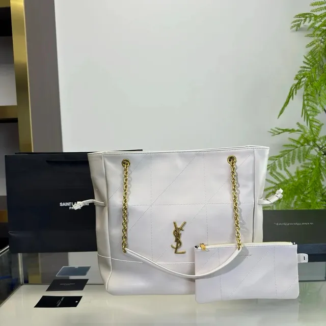 Saint Laurent Niki Tote Quilted Leather