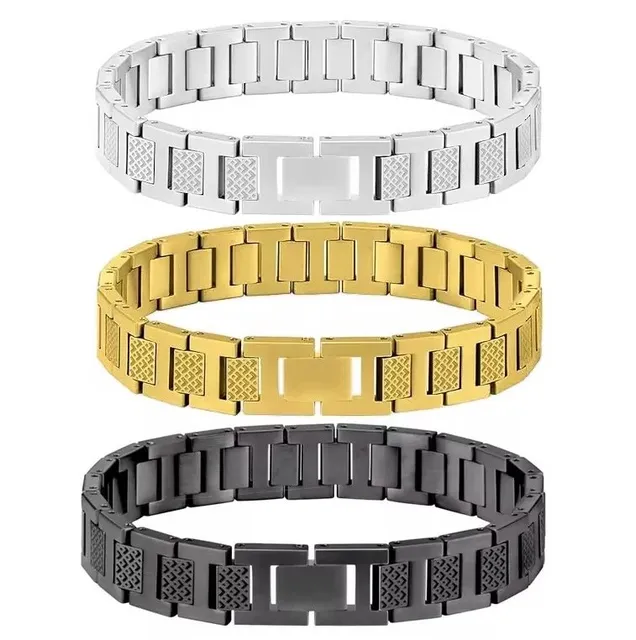 Chrome Hearts Link Bracelet Textured Link