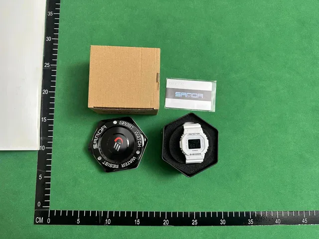 Casio G-Shock DW-5600 Sanda Collaboration White