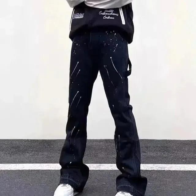 Corteiz Paint Splatter Jeans