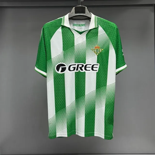 Nike Real Betis Home Jersey Gree Energy Sponsor