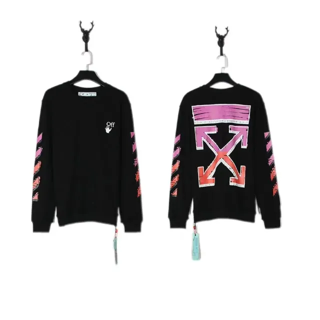 Off-White Crewneck Sweatshirt Arrow Print