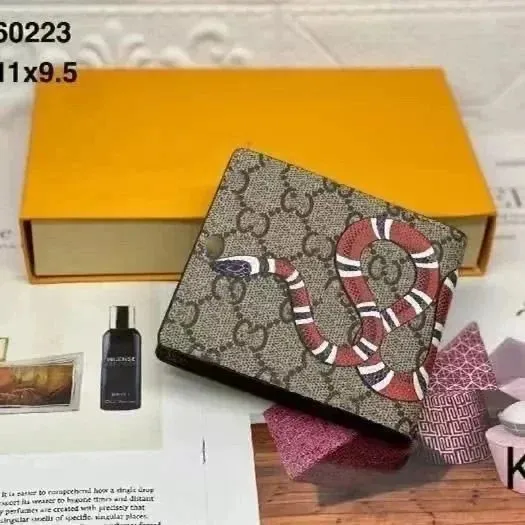 Gucci GG Marmont Wallet Serpenti Print