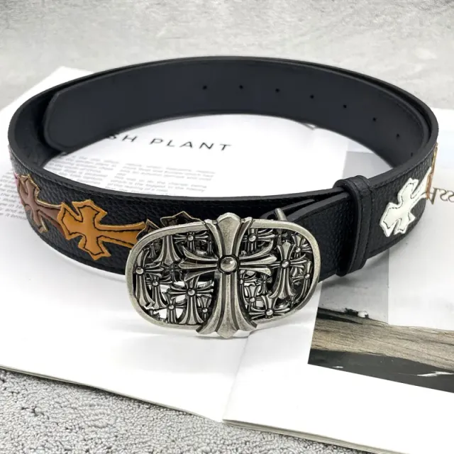 [15 colorful crosss - thickened multi-cross] crow ch holy sword heart belt