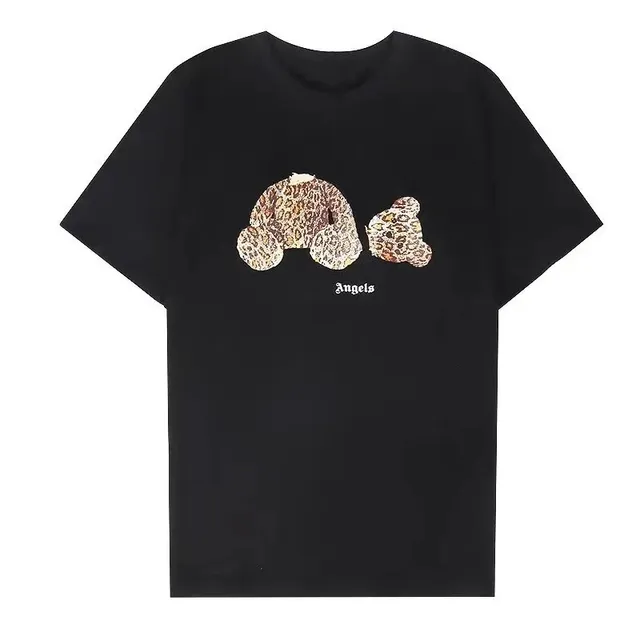 Balenciaga T-Shirt Leopard Bear Print