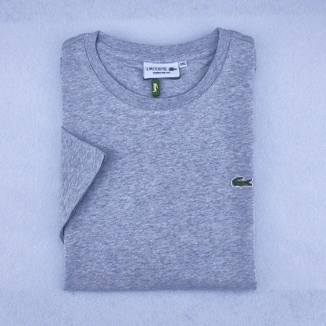 Lacoste Crew Neck T-Shirt Heather Grey