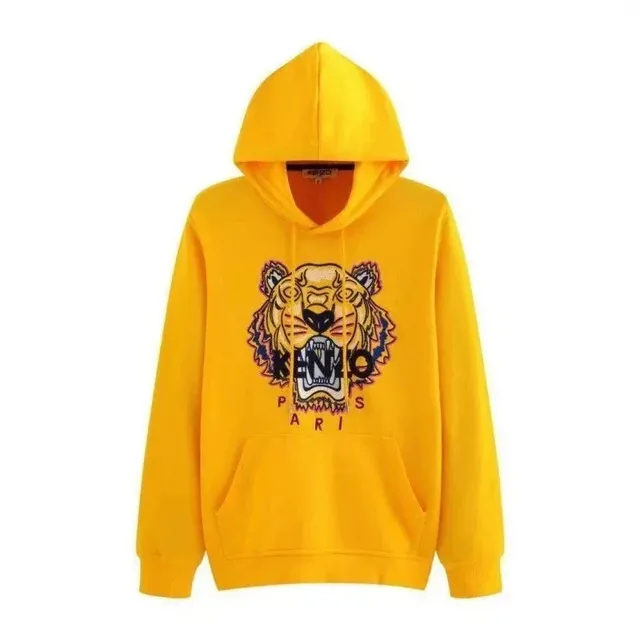 Kenzo Tiger Hoodie Embroidered Tiger