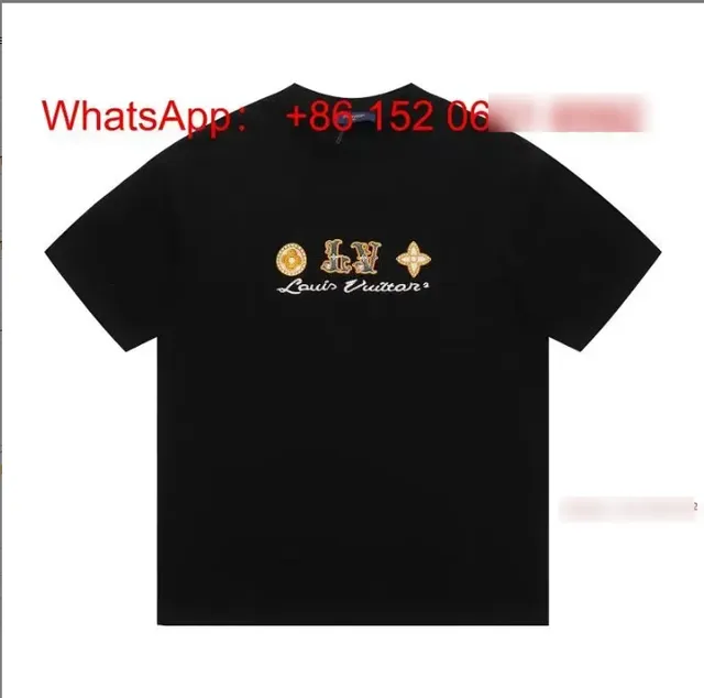 Louis Vuitton T-Shirt Embroidered Logo