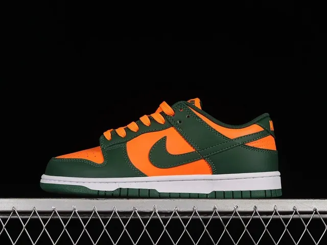 Nike Dunk Low Pine Green Orange