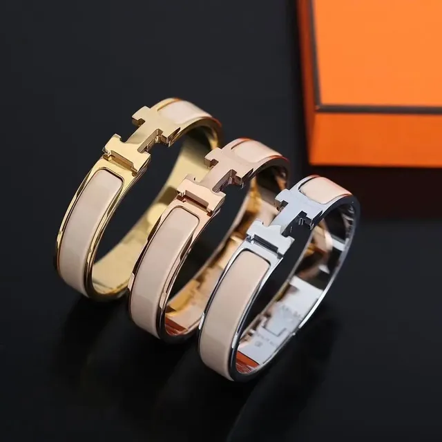 Hermès Clic H Bracelet Enamel