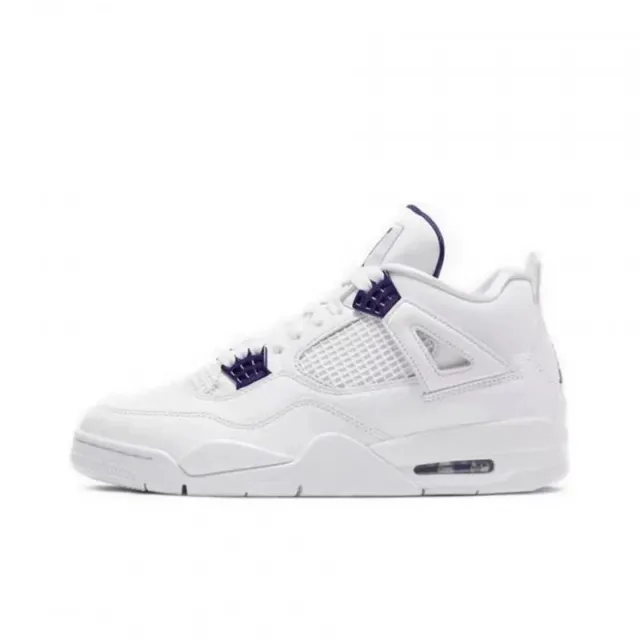 Air Jordan 4 White Purple