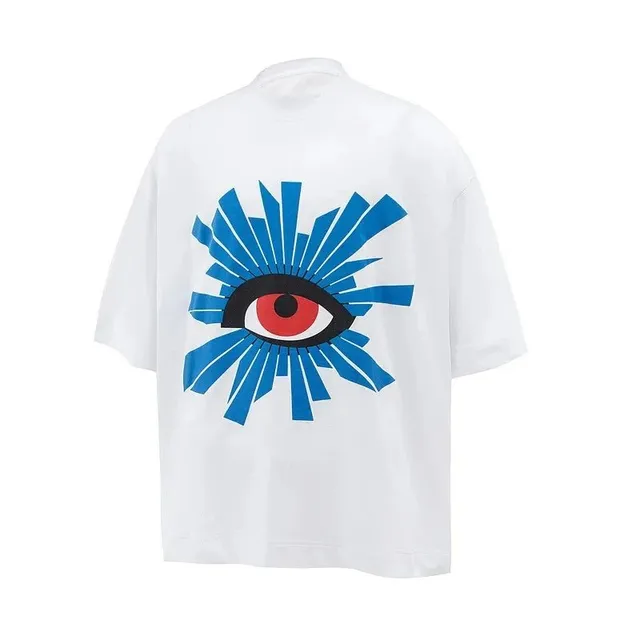 Kenzo Eye Graphic Tee Blue Sunburst Eye