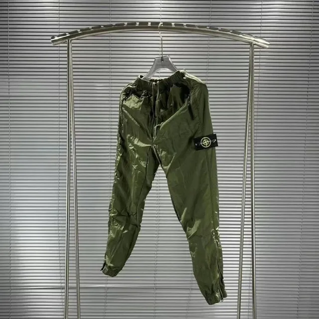 Stone Island Cargo Pants Olive Nylon