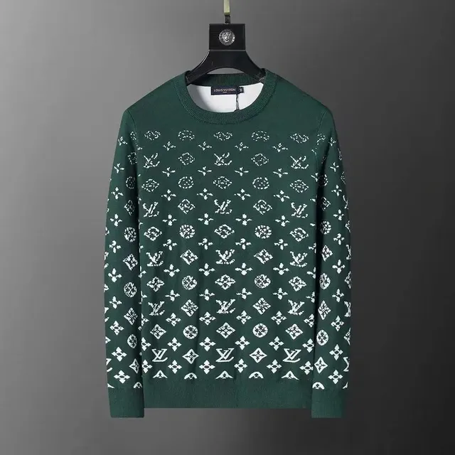 Louis Vuitton Monogram Knit Sweater All-Over Monogram