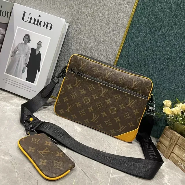 Louis Vuitton On The Go Messenger Monogram Canvas