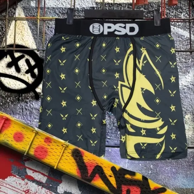PSD Boxer Brief Star and Scissors Print