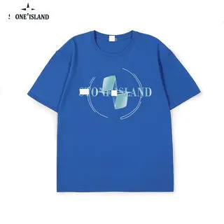 Stone Island Graphic T-Shirt Ocean Logo