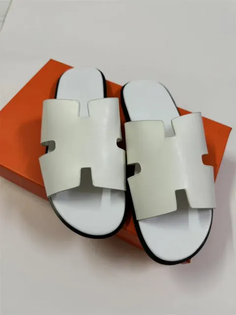 White glossy