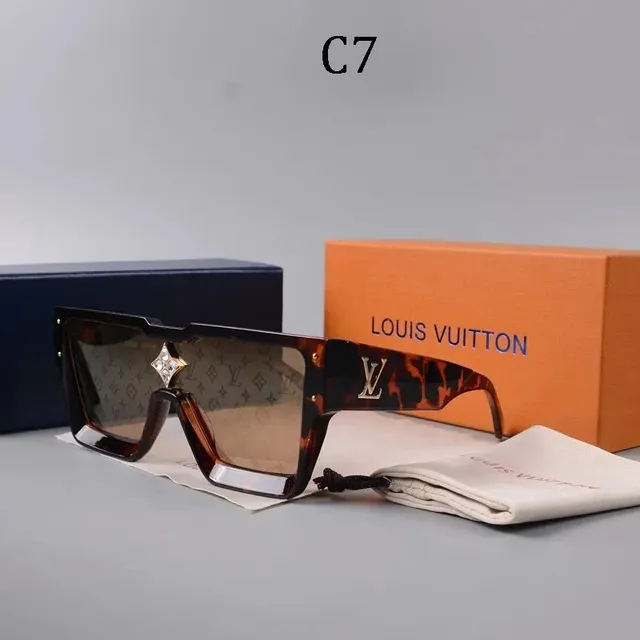 Louis Vuitton Square Sunglasses Monogram Tortoiseshell